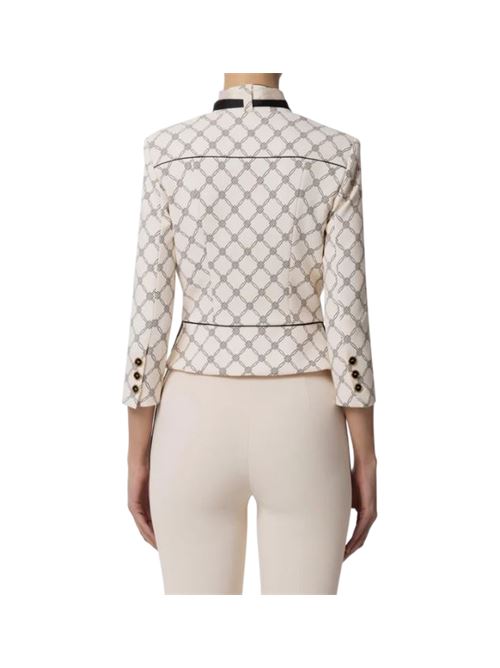 Stretch crepè jacket Elisabetta Franchi ELISABETTA FRANCHI | GIS5151E2.E84